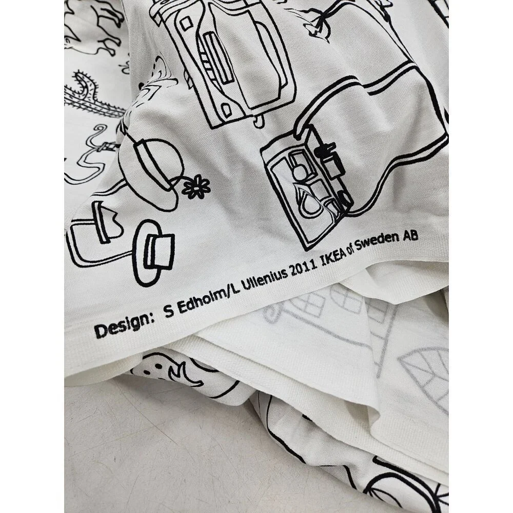 New Ikea Fabric S Edholm/L Ullenius 2011 AB Cotton 60in x 205in  5+ Yards